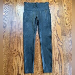 Spanx Faux Leather Leggings Sz L